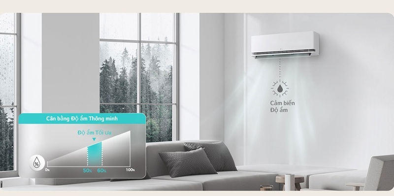 Điều hòa LG Inverter 12000 BTU 1 chiều IDC12M1 gas R-32 Điều hòa LG Inverter 12000 BTU 1 chiều IDC12M1 gas R-32