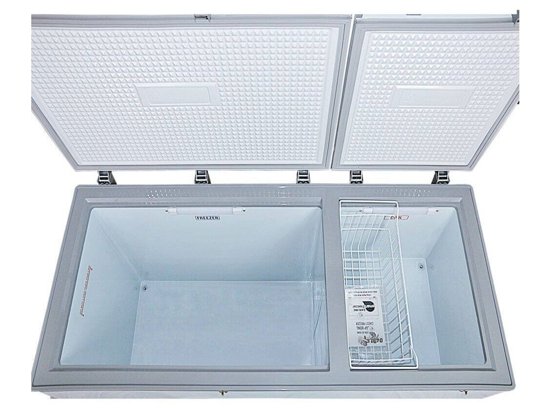 Ngăn đông rộng hơn ngăn mát Tủ đông DARLING