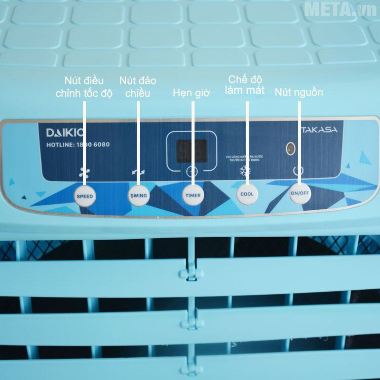 Máy làm mát không khí Daikio DKA-04000A