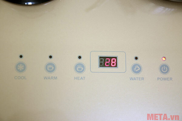 Cây nước nóng lạnh kết hợp với bàn pha trà, cafe FujiE WD3000E