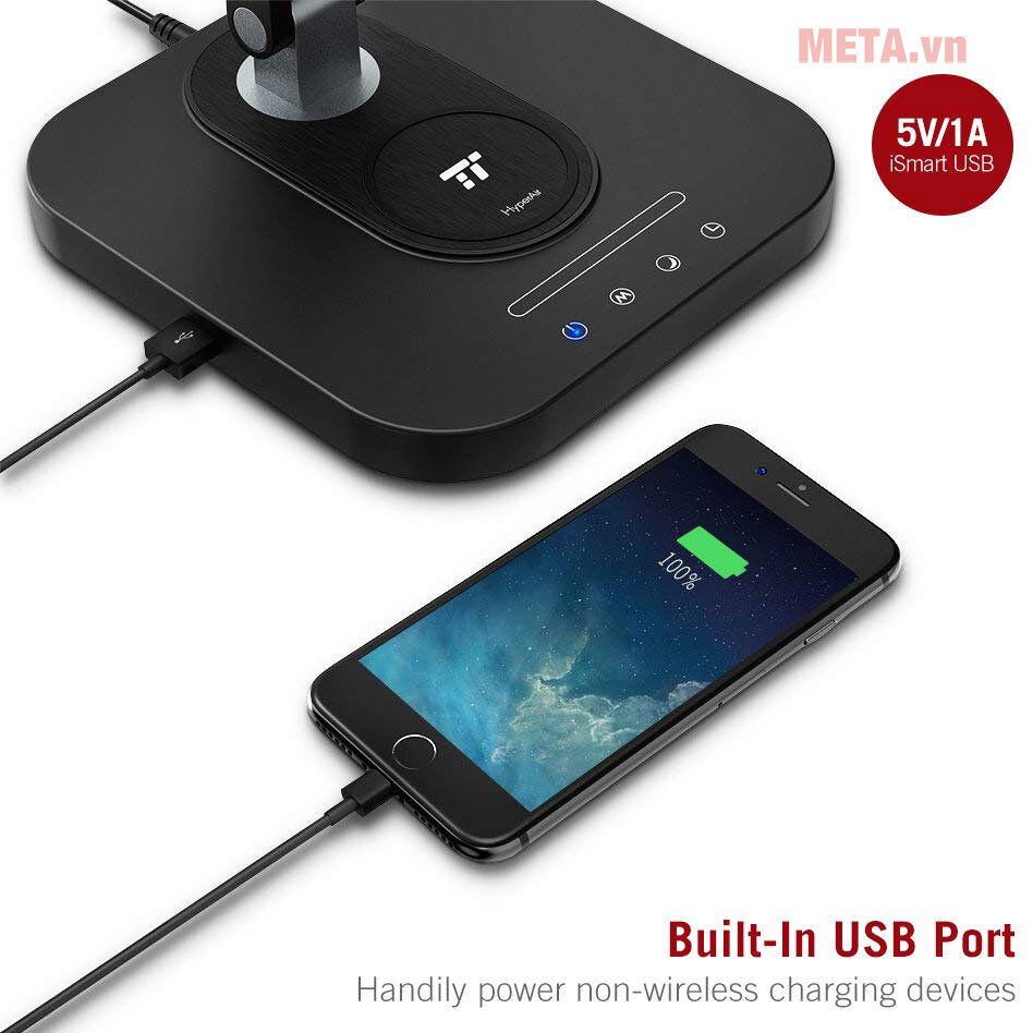 Đèn Led để bàn kiêm sạc không dây Taotronics TT-DL038