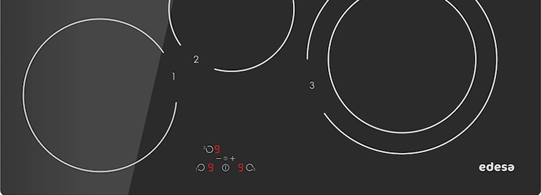 Bếp từ 3 vùng nấu Edesa EIT-7327 R sở hữu nhiều tính năng hiện đại