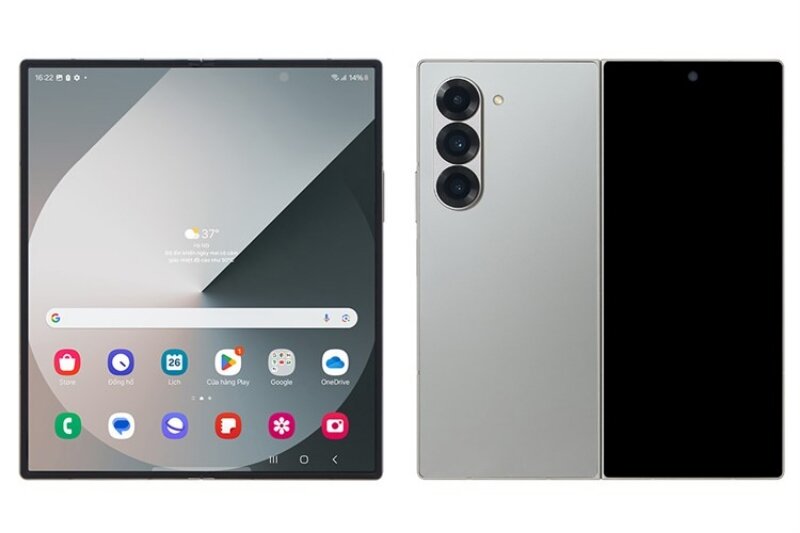 Điện thoại Samsung Galaxy Z Fold6 5G 12GB/1TB thiết kế