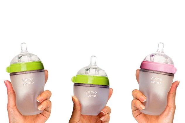  Bình sữa Comotomo 150ml siêu mềm (màu xanh)