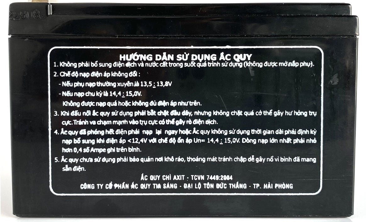 Ắc quy Phoenix 12V-12Ah TS12120 Ắc quy Phoenix 12V-12Ah TS12120