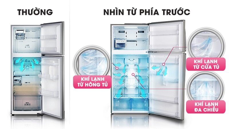 Tủ lạnh LG 490 lít GR-L702S Tủ lạnh LG 490 lít GR-L702S