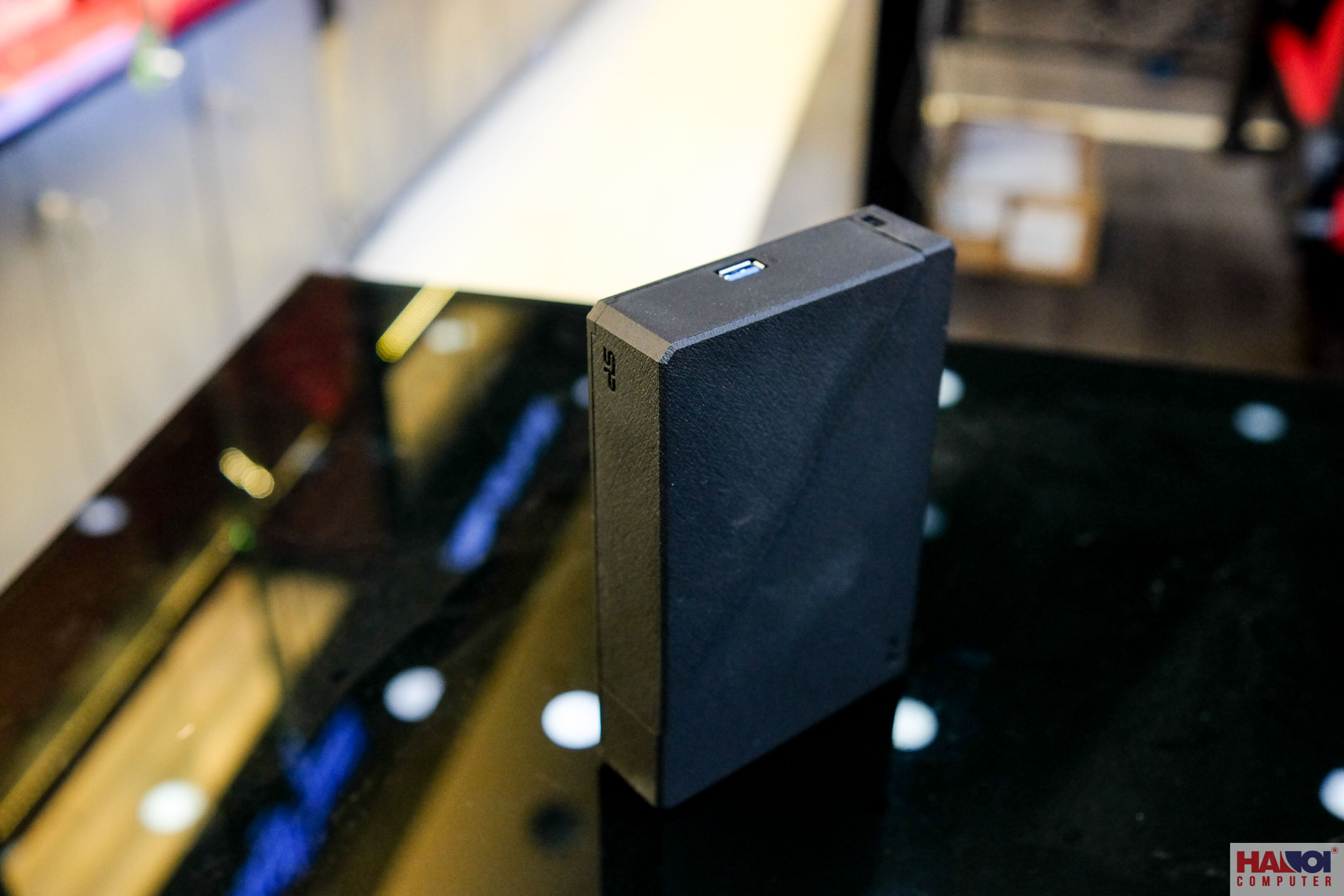 Ổ cứng di động SILICON POWER Stream S07 8TB Black, 3.5 inch USB 3.1 Gen1 - SP080TBEHDS07C3K