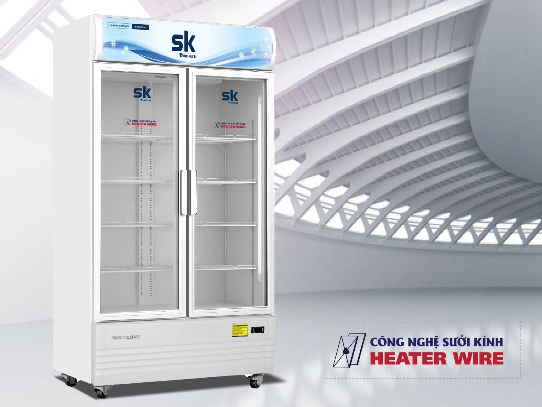 Tủ mát Sumikura SKSC-1250HW2