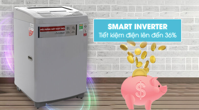Máy giặt LG Inverter 9.5 kg T2395VSPM