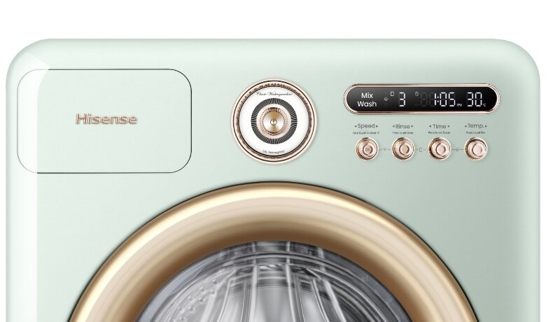 Máy giặt sấy Hisense Inverter WD105R5