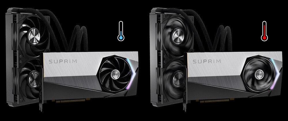 Card màn hình MSI RTX 4090 SUPRIM LIQUID X 24G 