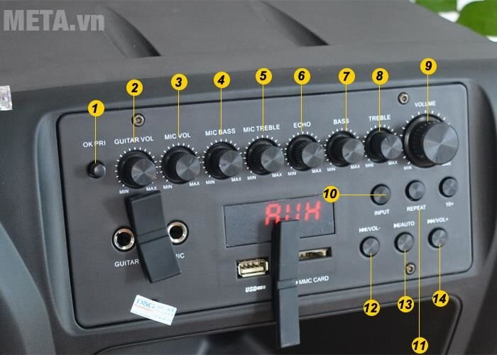 Loa kéo di động Caliana TN15B