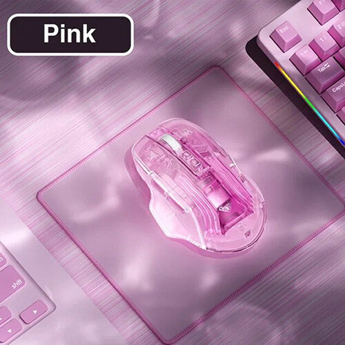 Chuột Gaming Không Dây Aula SC518 Pink