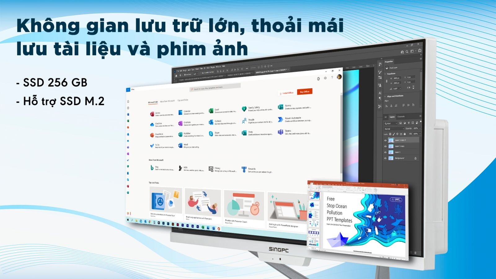 Máy tính để bàn SingPC  
