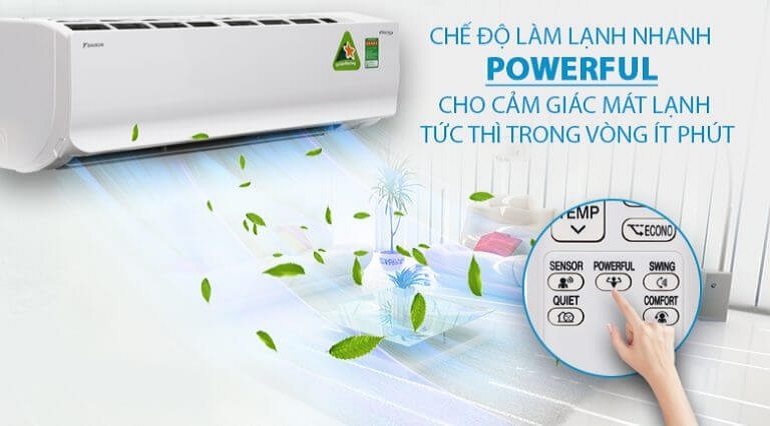 Điều hòa Daikin Inverter 21000 BTU 2 chiều FTHF60VVMV gas R-32 2 Điều hòa inverter Daikin FTHF60VVMV - 2 chiều, 21000BTU