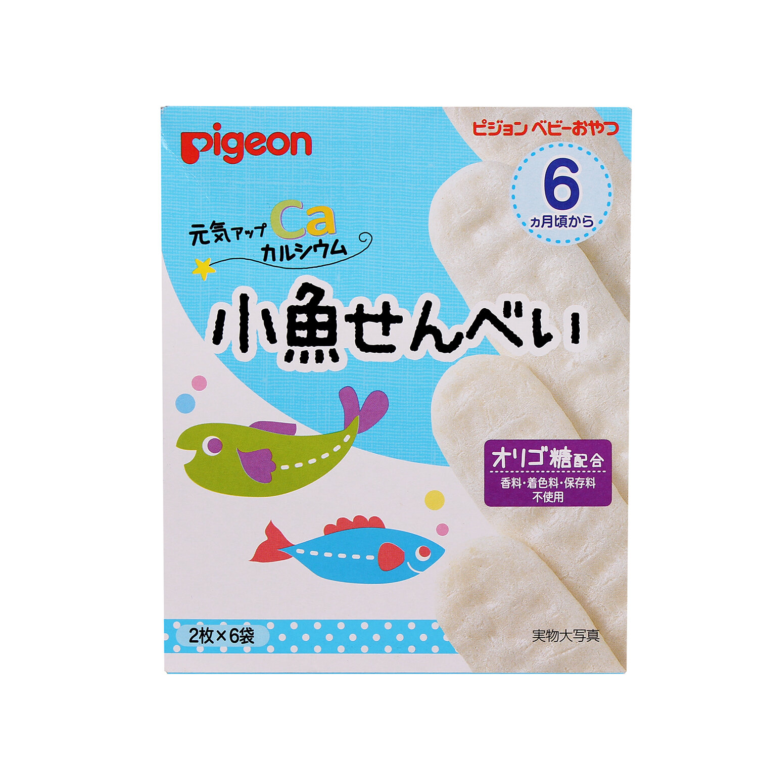  Bánh ăn dặm Pigeon vị cá mòi 6m  13365