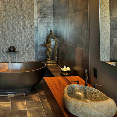 Lavabo đá cuội Kanly MAR15V