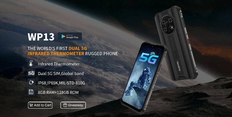 oukitel wp13 cấu hình