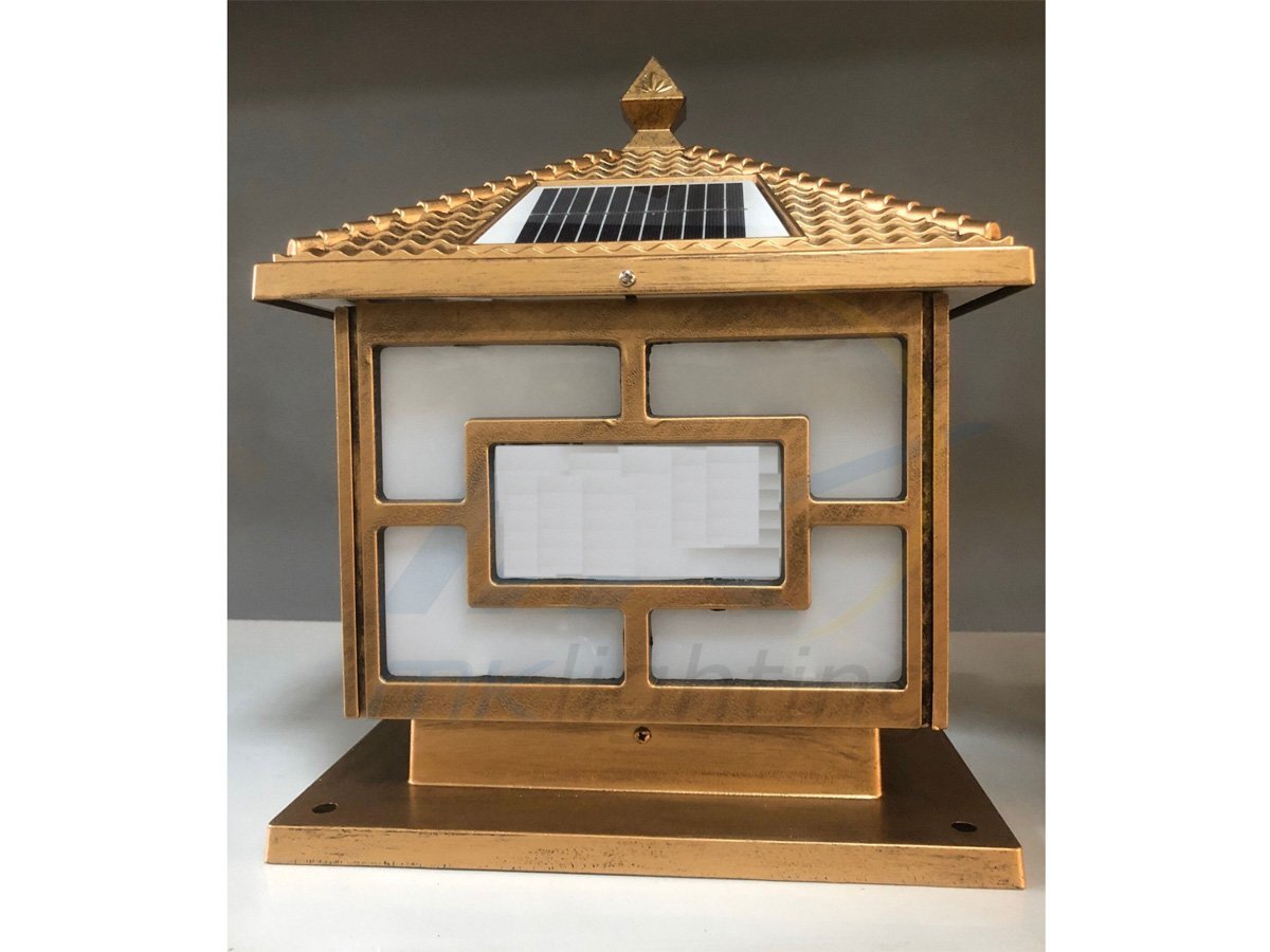 Hình ảnh đèn trụ cổng năng lượng mặt trời MK-1502 (MK-1502T)