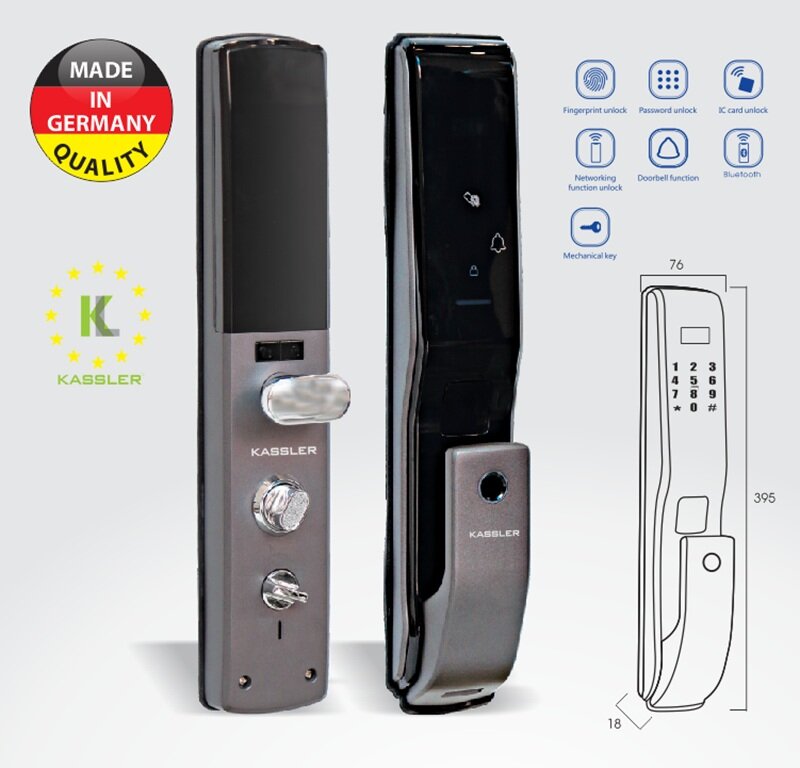 Khóa vân tay Kassler KL-789