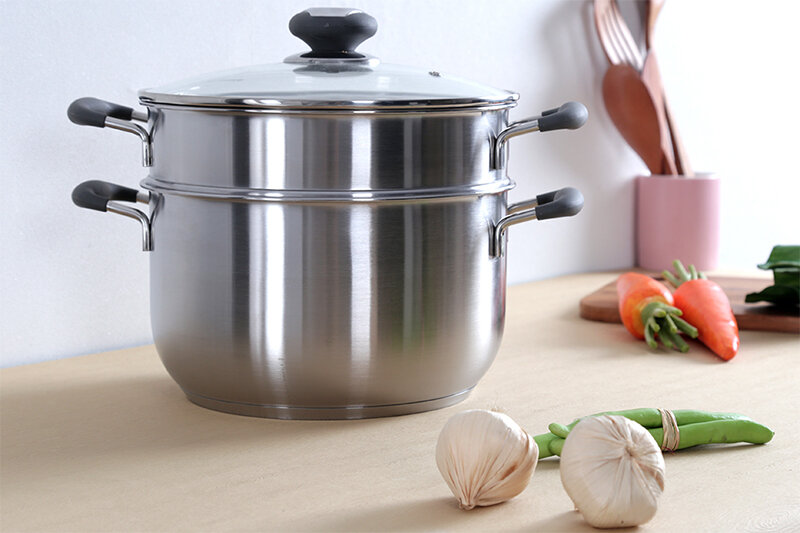 Bộ nồi xửng đáy từ 24 cm Fivestar ST24-SLC Bộ nồi xửng đáy từ 24 cm Fivestar ST24-SLC