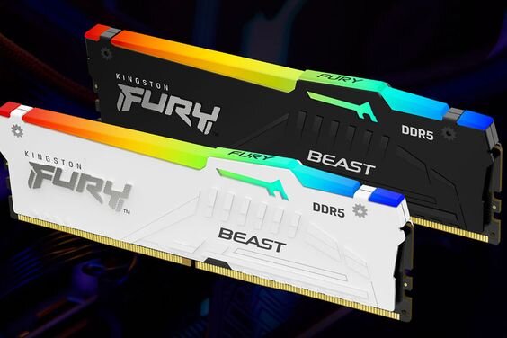 RAM Kingston FURY Beast RGB 32GB (2x16GB) DDR5 bus 5600MHz 20