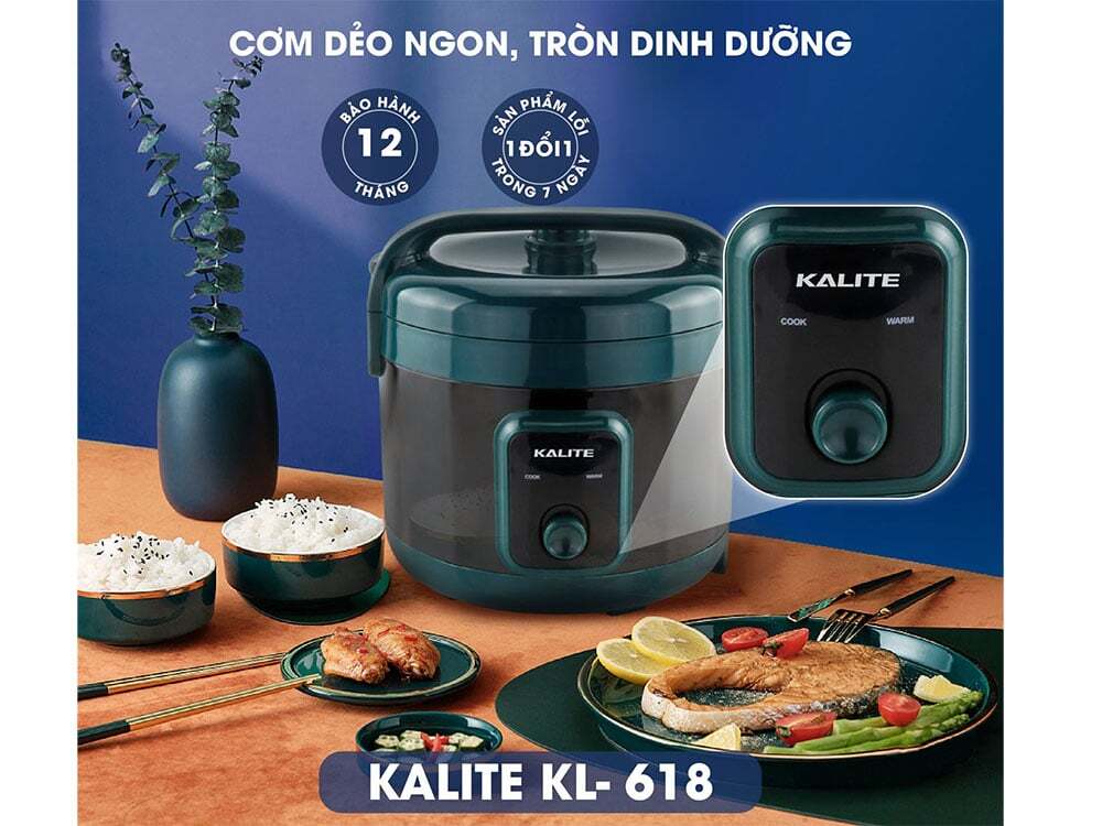 Nồi nấu cơm dẻo, tròn dinh dưỡng Nồi cơm điện
