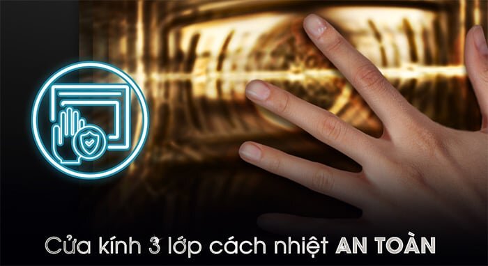 Lò nướng Elica Virtus Multi 90 TFT