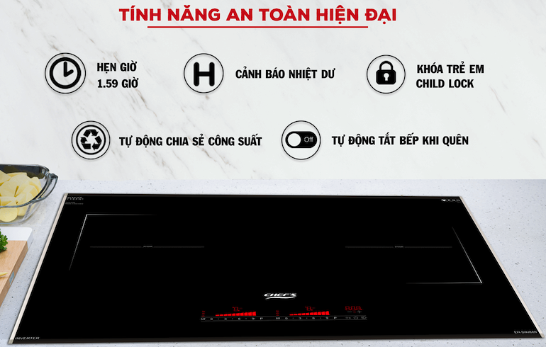 Bếp từ Chef's EH-DIH889 3 Bếp từ Chef's EH-DIH889