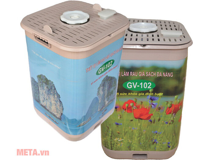 Máy làm giá đỗ sạch đa năng GV-102 - Tự động (new T4.2019)