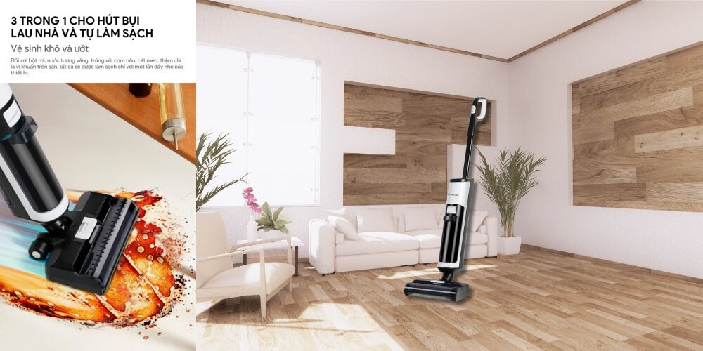 Máy Hút Bụi Lau Nhà Khô Và Ướt Shimono I7-Pro