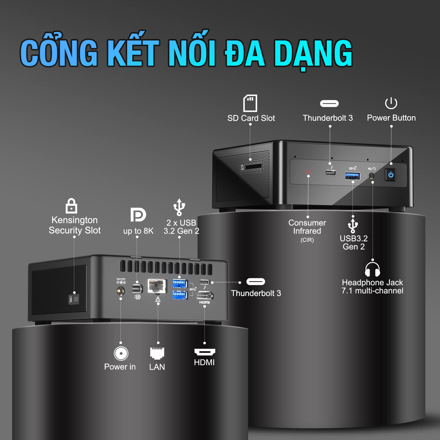 Máy tính Intel NUC 11 - NUC11PAH