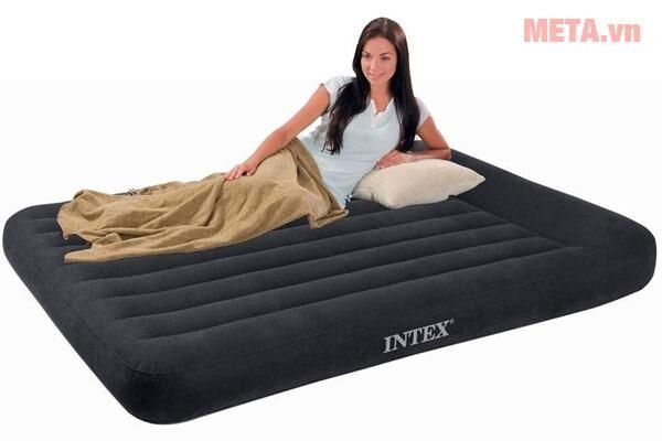 Đệm hơi đôi Intex 1m83 64144 (có kèm bơm) Đệm hơi đôi Intex 1m83 64144 (có kèm bơm)