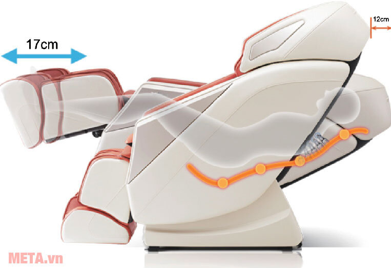 Ghế massage toàn thân Maxcare Max668 plus