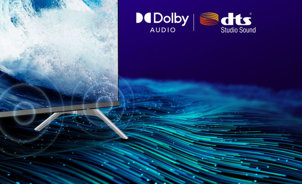 Âm thanh Dolby Audio và DTS Studio Sound sống động