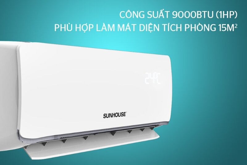 Điều Hòa Sunhouse 9000 BTU 1 Chiều SHR-AW09C310 Gas R-410A