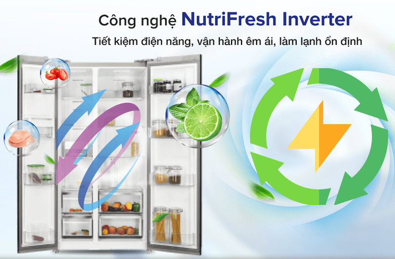 Tủ lạnh Electrolux Inverter 505 lít ESE5401A-BVN