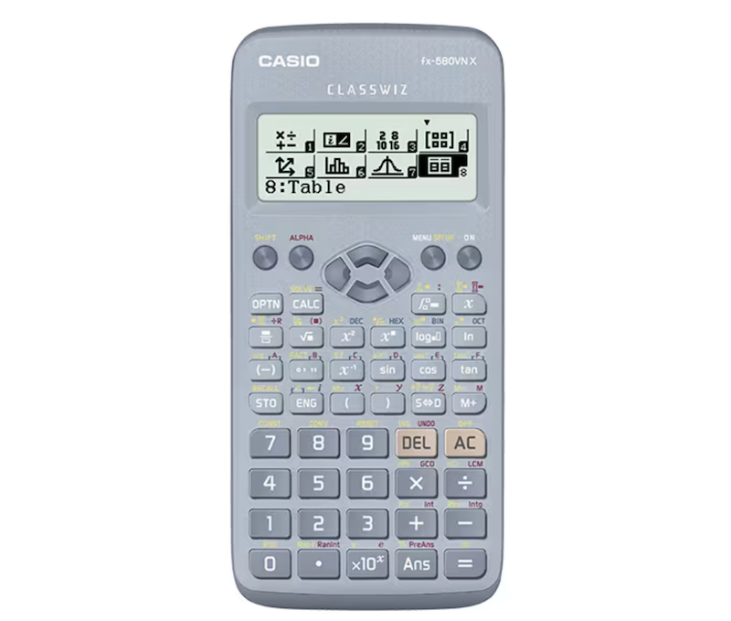 Máy tính khoa học tập Casio FX-580VN X