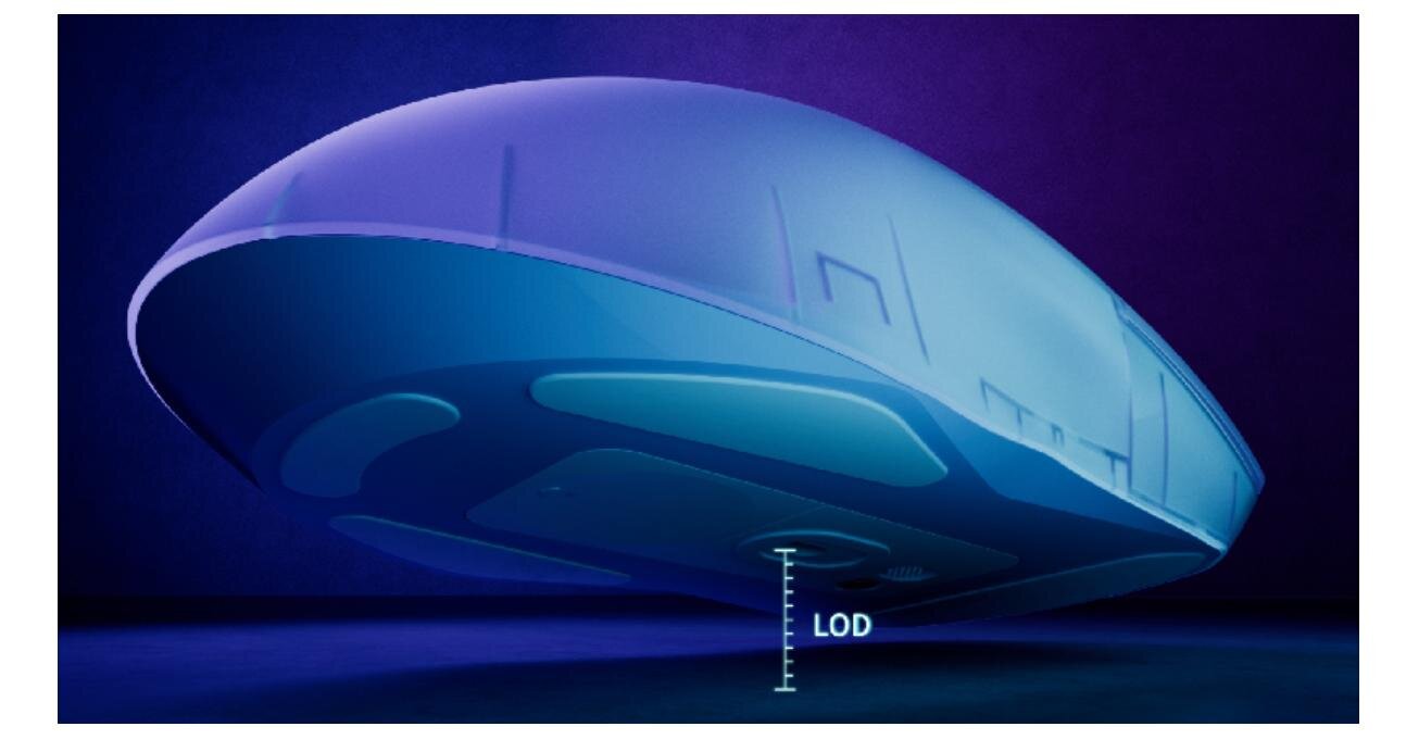 Chuột Gaming Rapoo VT9Pro 4K Translucent Purple (Wireless 2.4Ghz/USB/PAW3398) 5