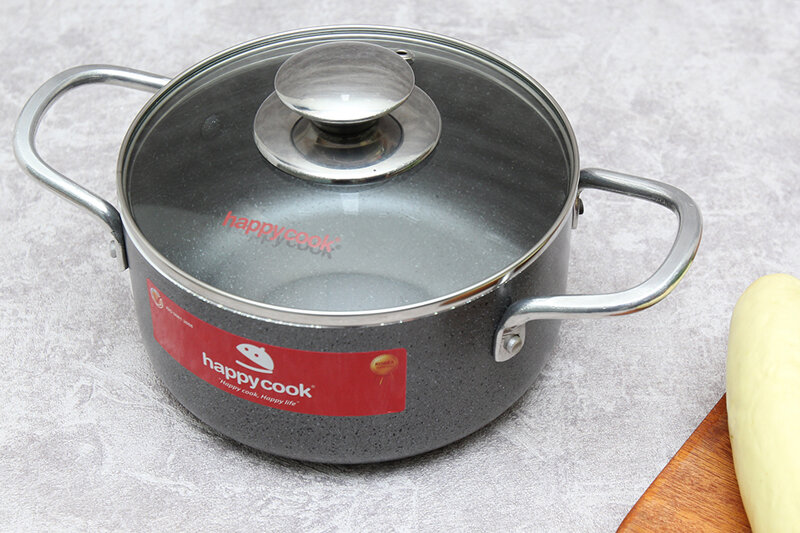 Nồi nhôm chống dính 16 cm Happycook N16-WA Nồi nhôm chống dính 16 cm Happycook N16-WA