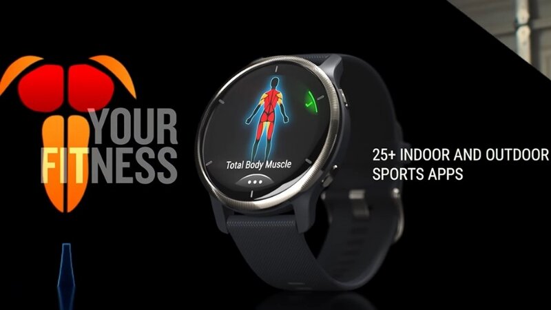 Đồng hồ thông minh Garmin Venu 2 theo dõi sức khỏe