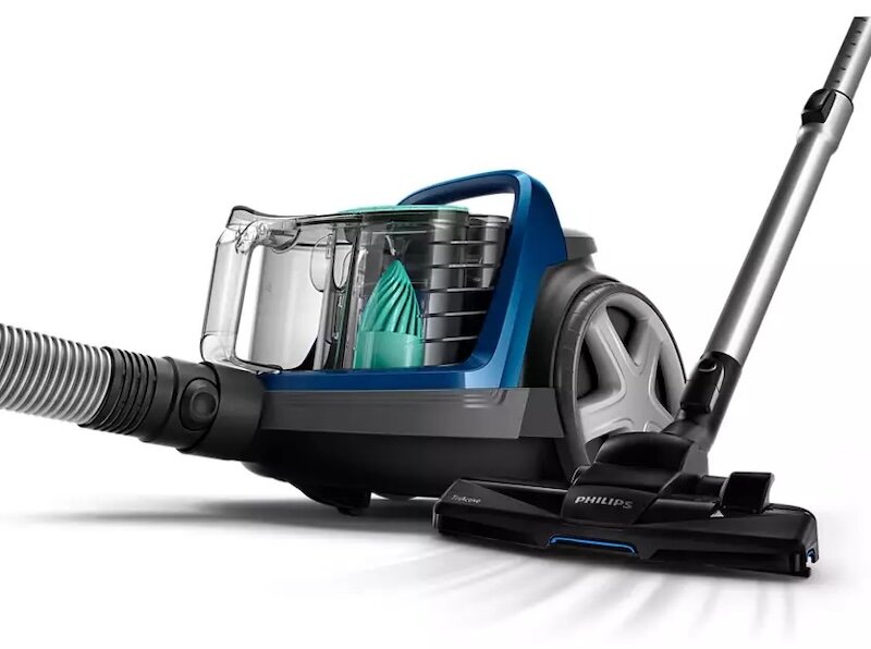 Tiện ích khi dùng máy hút bụi dạng hộp Philips FC9570/01 (Ảnh: Philips).