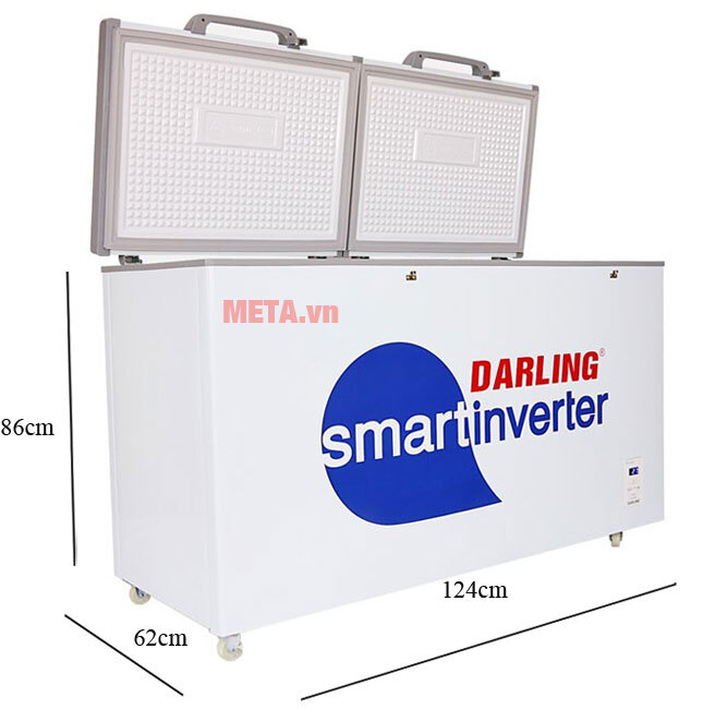 Tủ đông mát 2 ngăn Darling DMF 3699WSI-2 Tủ đông mát 2 ngăn Darling DMF 3699WSI-2