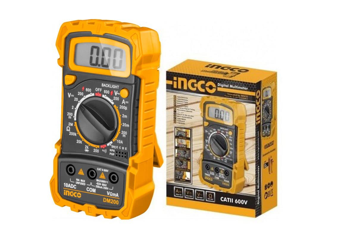 Đồng hồ đo điện vạn năng INGCO DM200
