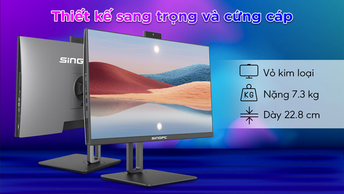Máy tính thiết kế sang trọng 