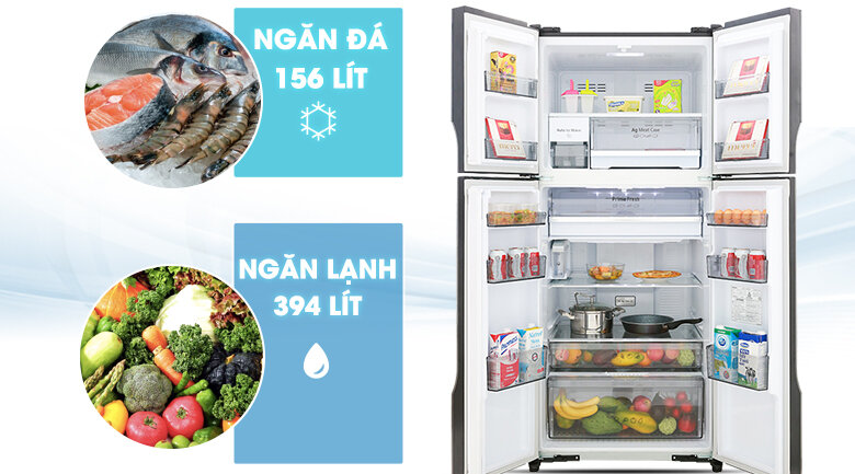 Tủ lạnh Panasonic 550 lít - Tủ lạnh Panasonic Inverter 550 lít NR-DZ600GXVN