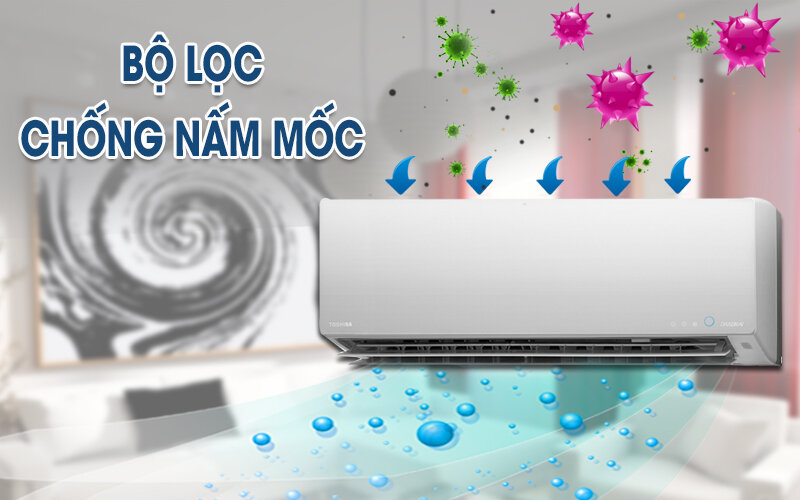 Điều hòa 2 chiều Toshiba Inverter 1 HP RAS-H10G2KVP-V