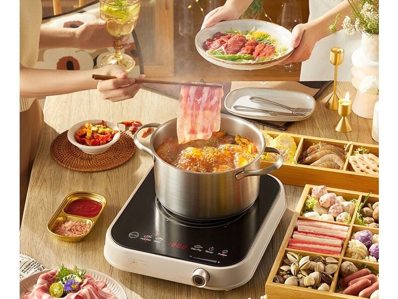 Bếp từ Bear có hẹn giờ nấu 3 giờ Bếp từ Bear