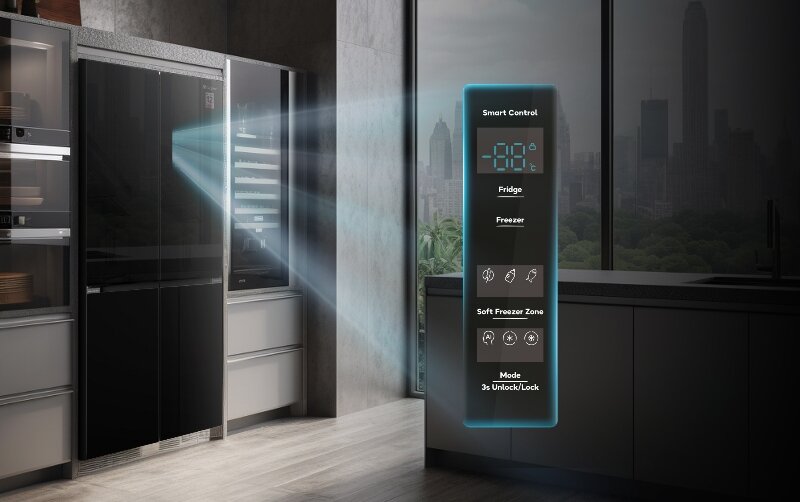 Tủ lạnh Casper 542 lít RM-D542GBS