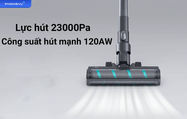 Máy hút bụi lau nhà Viomi Aeolus 9 | Lực hút 23000Pa